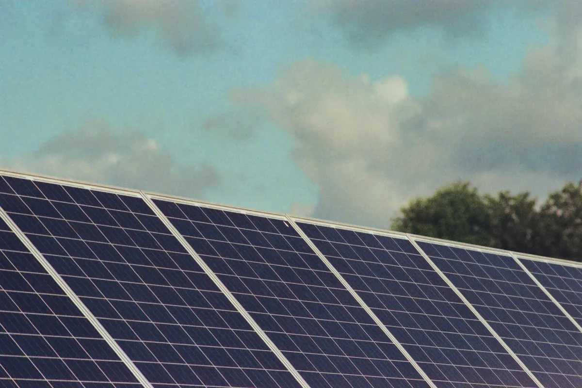 A detailed close-up of a high-efficiency solar module to determine are solar panels worth it for homeowners looking to offset rising utility rates.